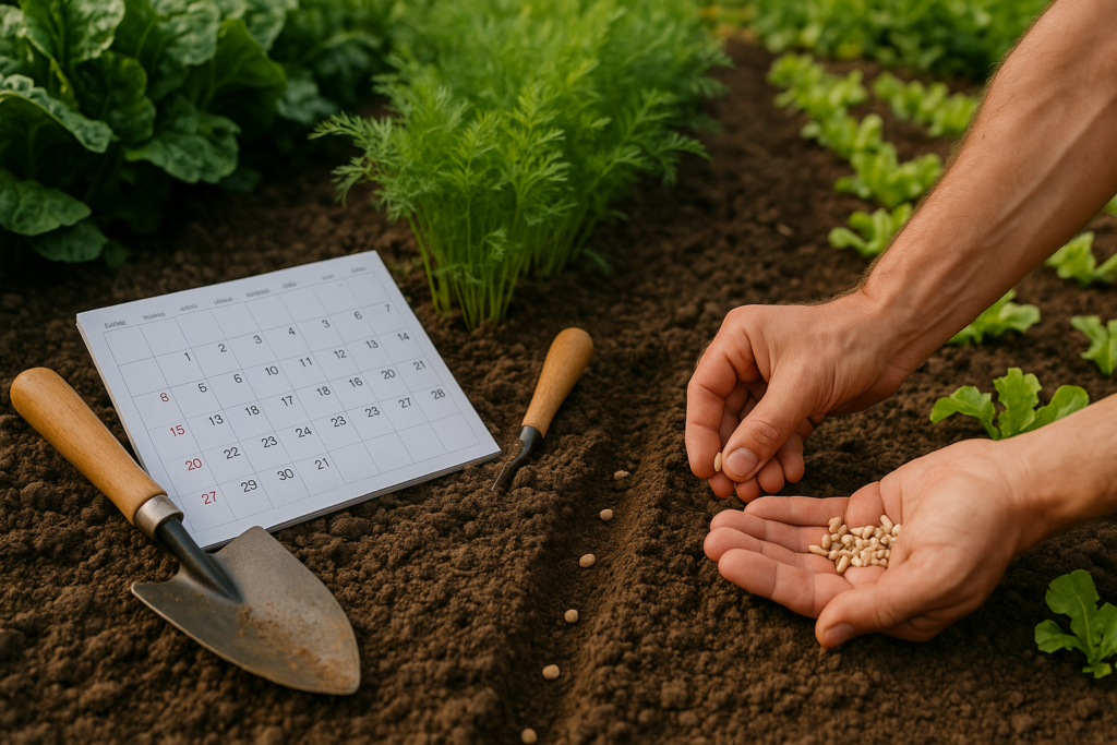 orto luglio cosa seminare — Orto a luglio: cosa seminare, raccogliere e mantenere sano