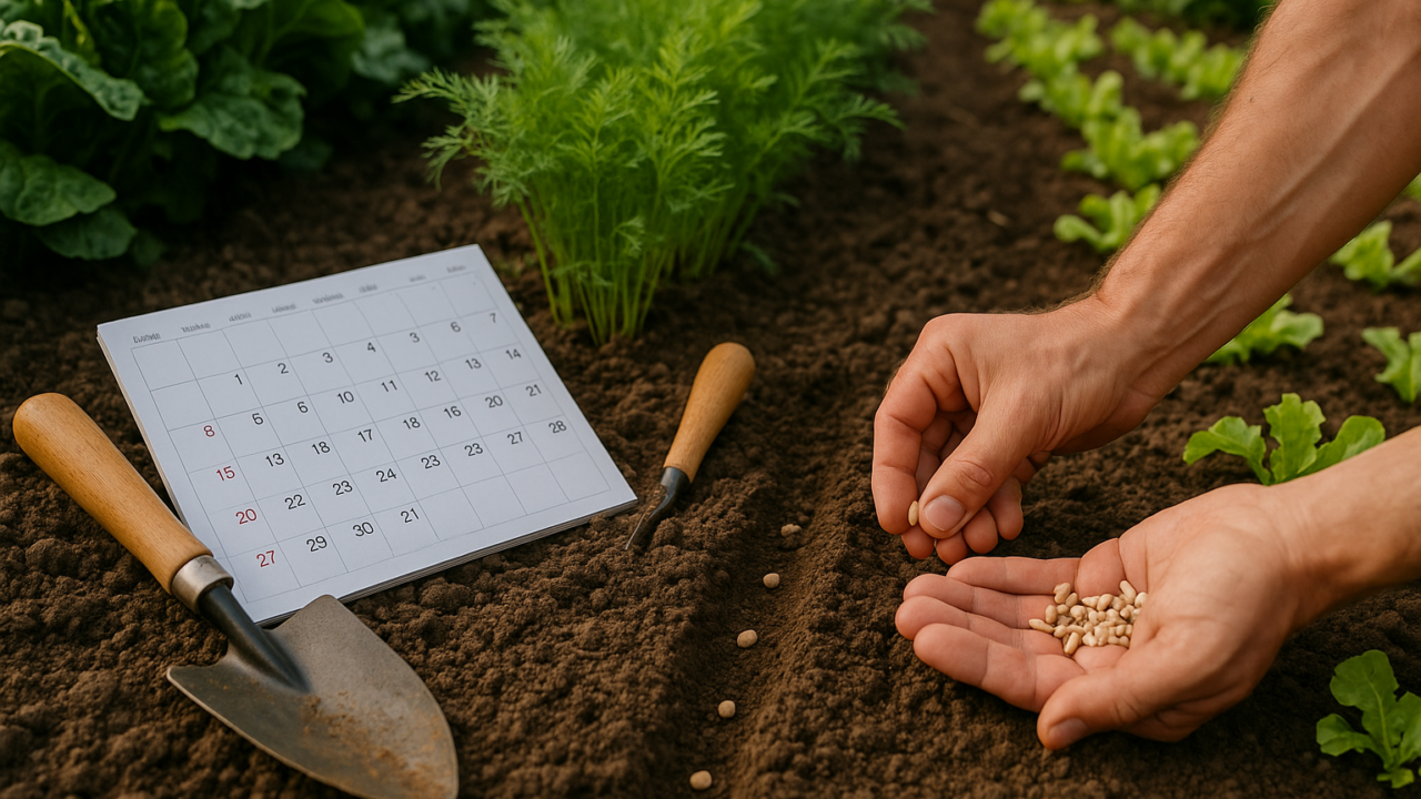 orto luglio cosa seminare — Orto a luglio: cosa seminare, raccogliere e mantenere sano