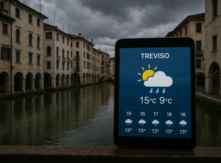 Previsioni meteo Treviso: sole e caldo questa settimana