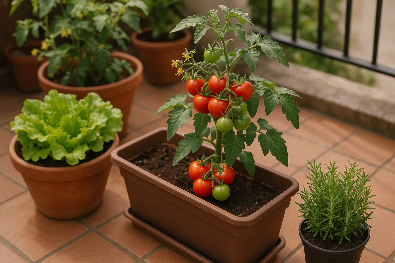 Orto in balcone: 5 ortaggi che crescono in vaso e danno raccolto vero (2)