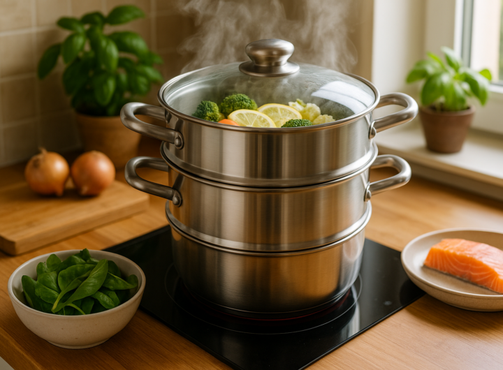 Cottura a vapore: il metodo semplice che mantiene sapori, nutrienti e riduce il calore in cucina