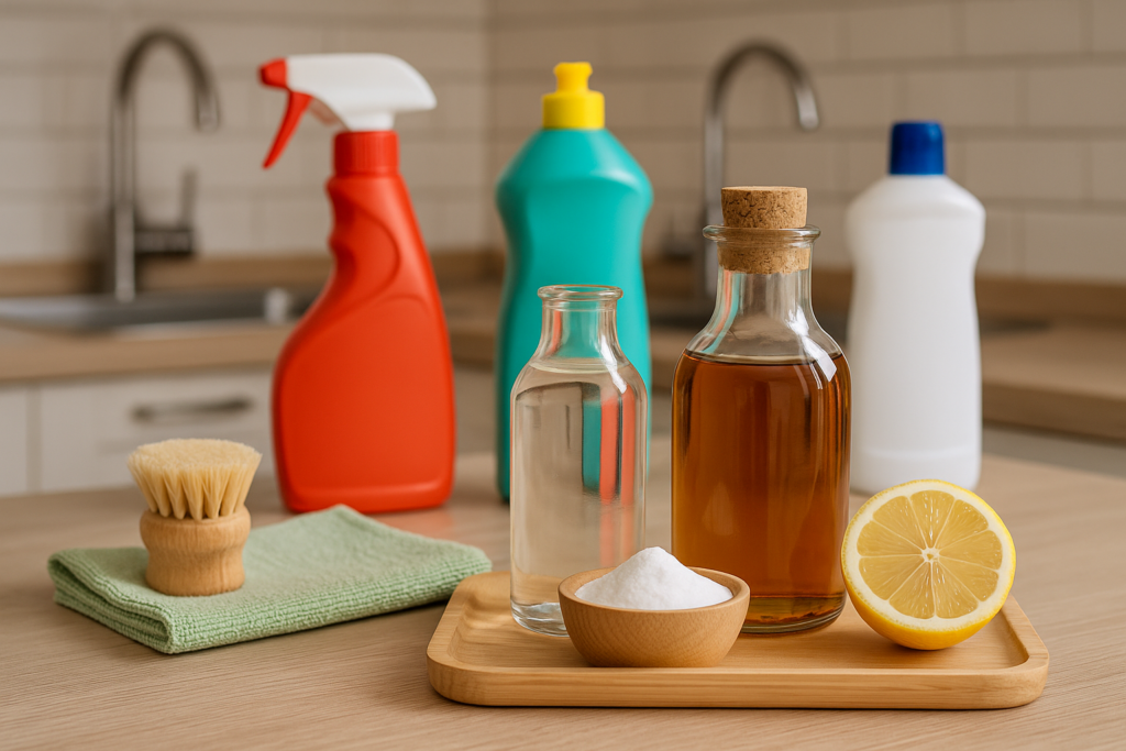 Pulizia ecologica della casa: bicarbonato, aceto e limone funzionano davvero?