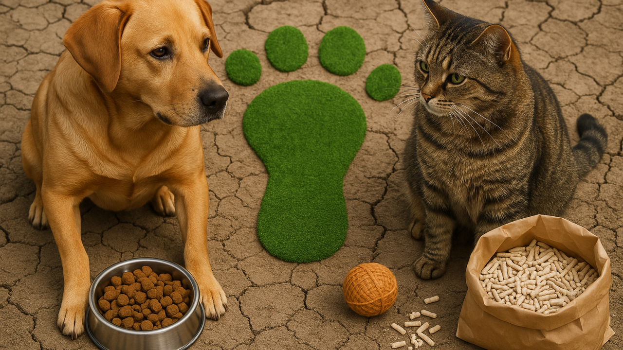 Animali domestici e sostenibilità: come ridurre l'impatto di cani e gatti