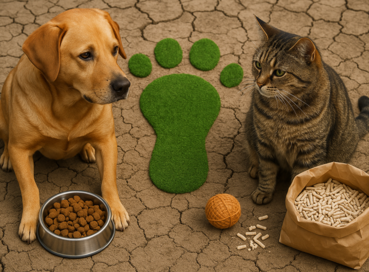 Animali domestici e sostenibilità: come ridurre l'impatto di cani e gatti