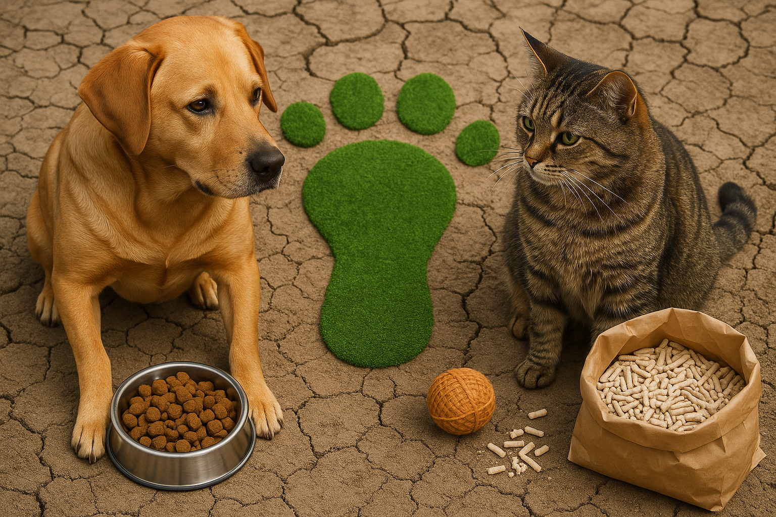 Animali domestici e sostenibilità: come ridurre l'impatto di cani e gatti