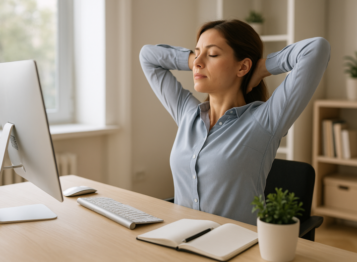 Combattere la sedentarietà da ufficio in 3 minuti: esercizi che funzionano