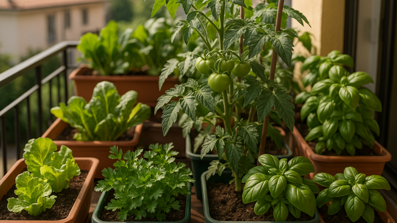 Orto in balcone o giardino: cosa coltivare a luglio 2026 per raccogliere subito
