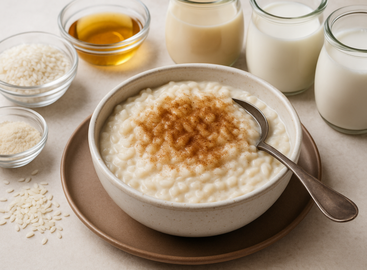 Ricette vegan facili: il rice pudding che funziona davvero