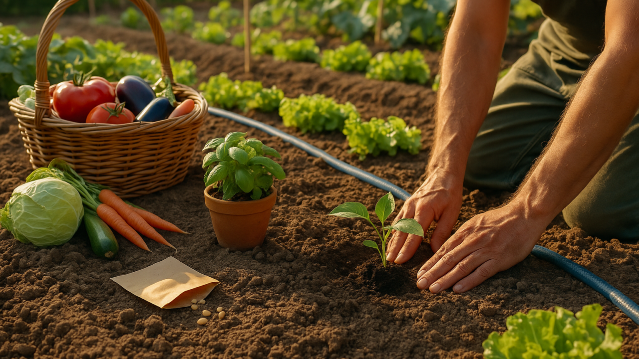 Orto in balcone o giardino: cosa coltivare a luglio-agosto 2026