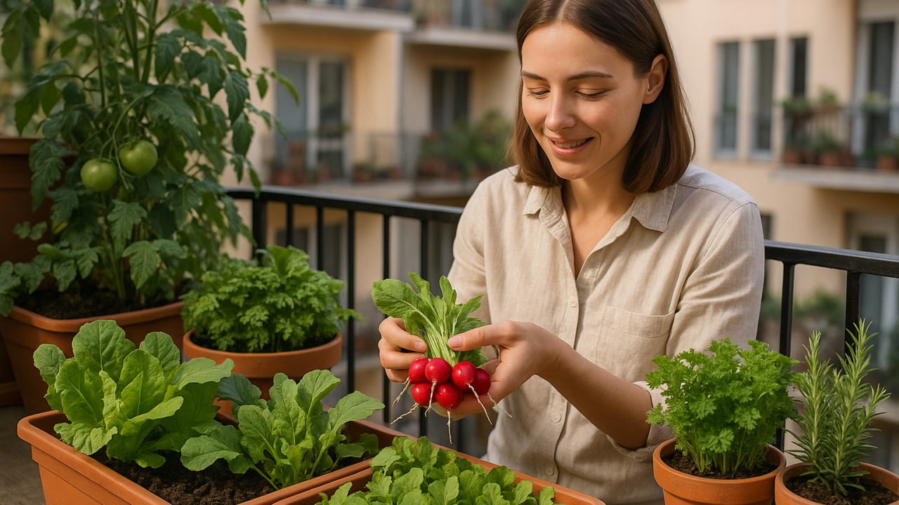 Orto in balcone o giardino: 5 piante che crescono da sole e danno raccolto