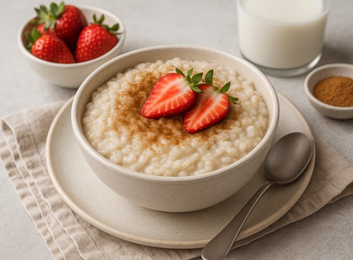 Ricette vegane facili: rice pudding e dolci senza uova né latticini