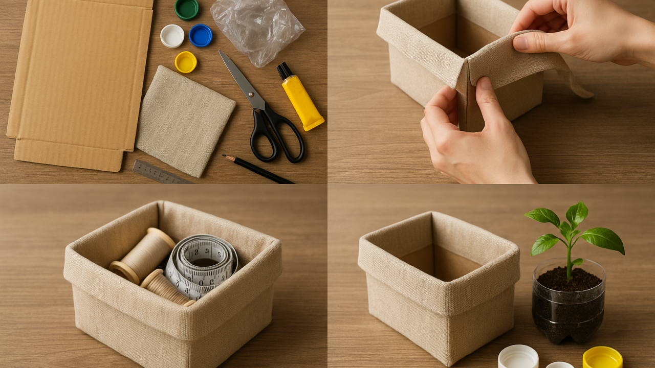 Riciclo creativo: 5 progetti che funzionano e si usano davvero