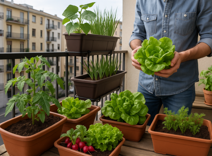 Orto sul balcone 2026: cosa coltivare in 2 metri quadri