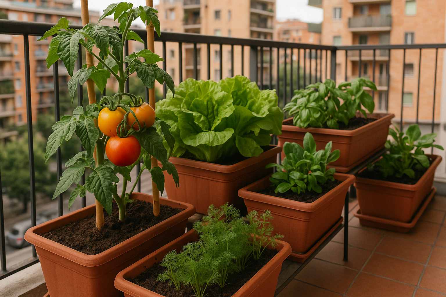 Orto sul balcone 2026: cosa coltivare in 2 metri quadri (2)