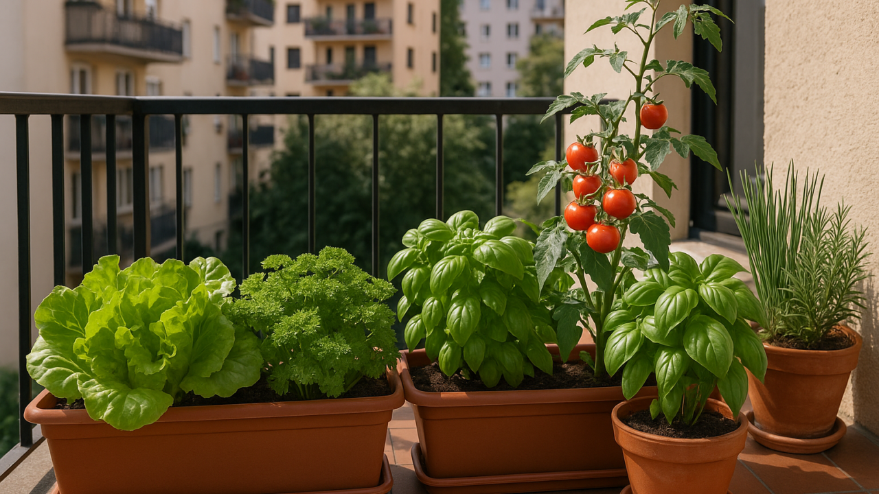 Orto in balcone o giardino: le piante che crescono davvero (e non muoiono)