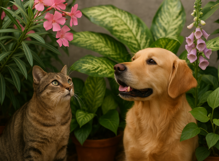 piante velenose cani gatti — Piante velenose in giardino: l'oleandro e altri pericoli nascosti per cani e gatti