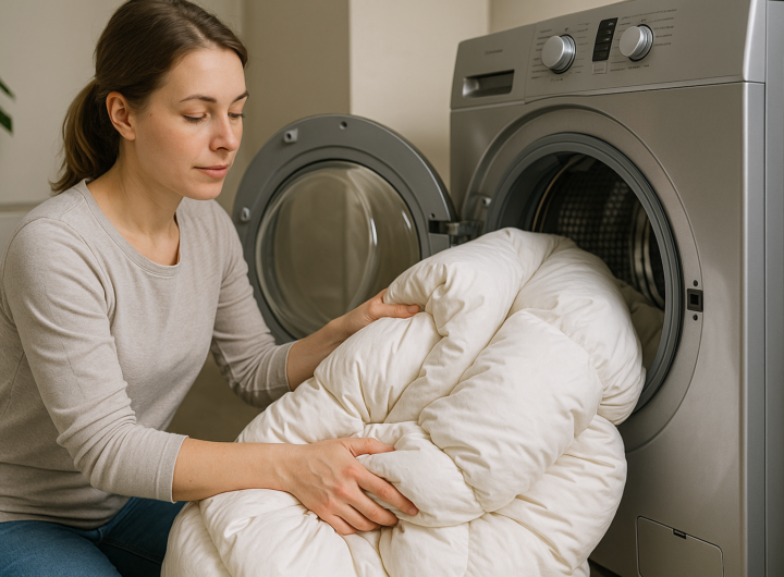 Come lavare il piumino in casa senza rovinarlo: metodo pratico e sicuro