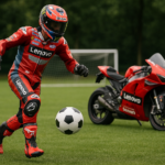 Piloti MotoGP sfidano calcio prima di Misano