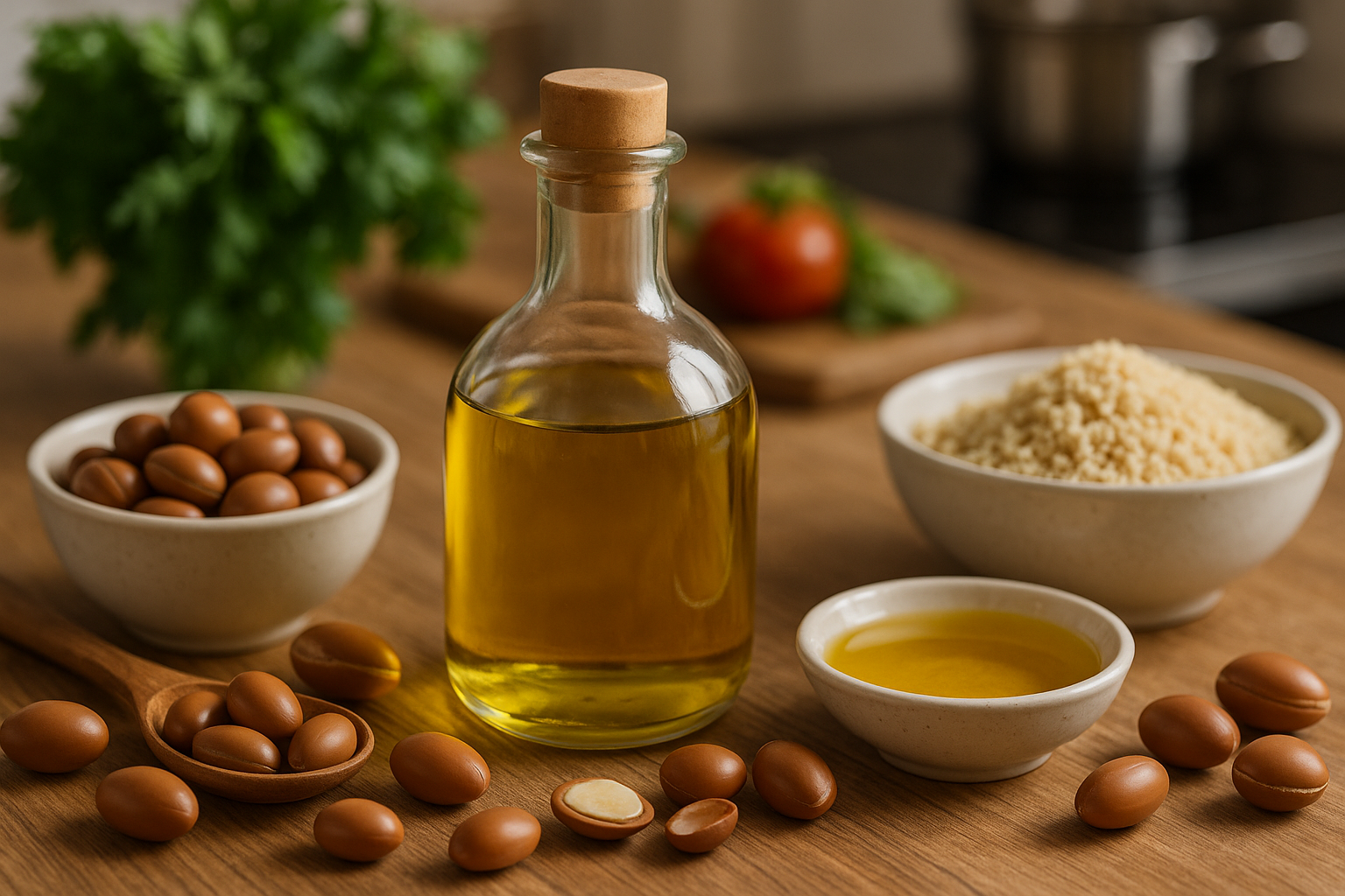 Olio di argan in cucina: come usarlo senza sprechi e con benefici reali