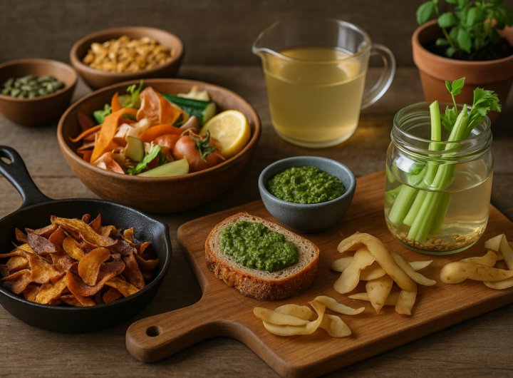Riciclo creativo in cucina: 5 scarti che diventano ingredienti (e non solo compost)