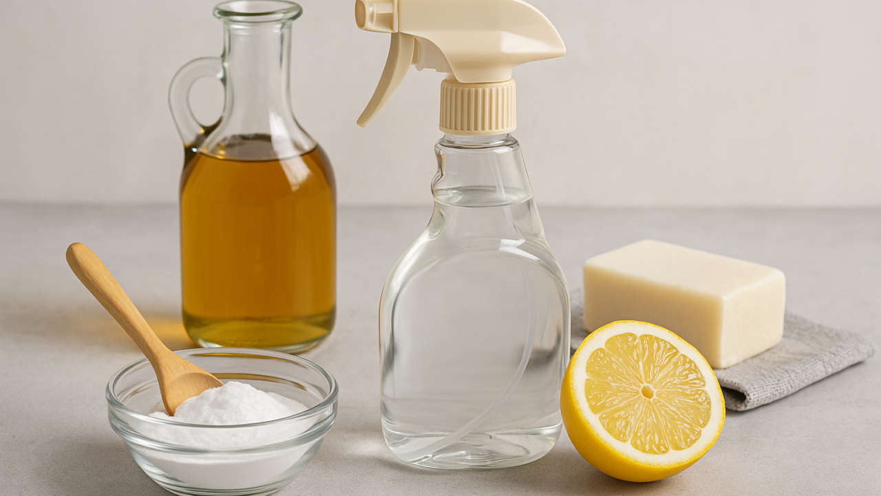Pulizia della casa con ingredienti naturali: ricette che funzionano