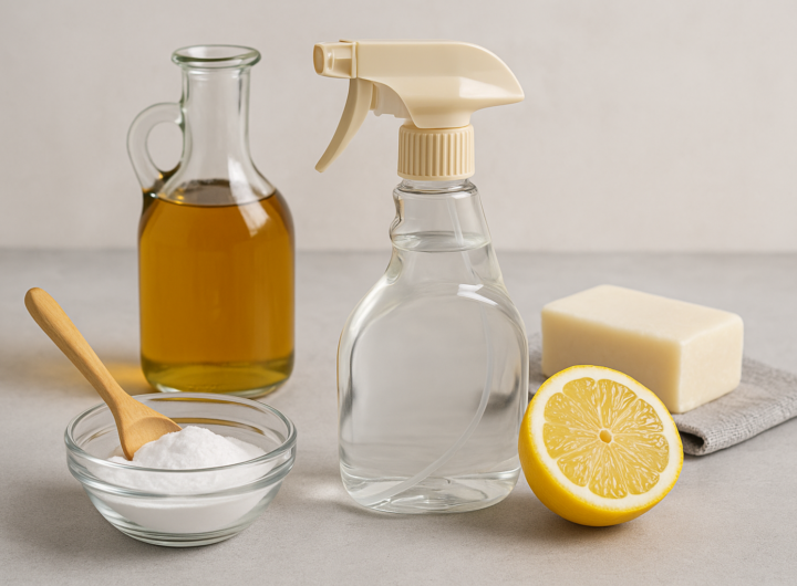 Pulizia della casa con ingredienti naturali: ricette che funzionano