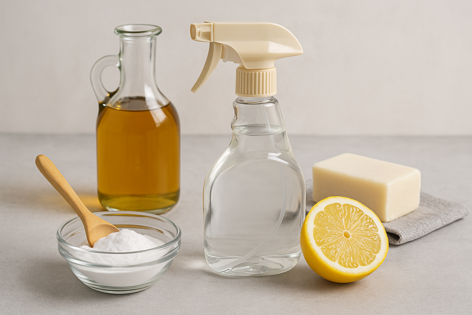 Pulizia della casa con ingredienti naturali: ricette che funzionano
