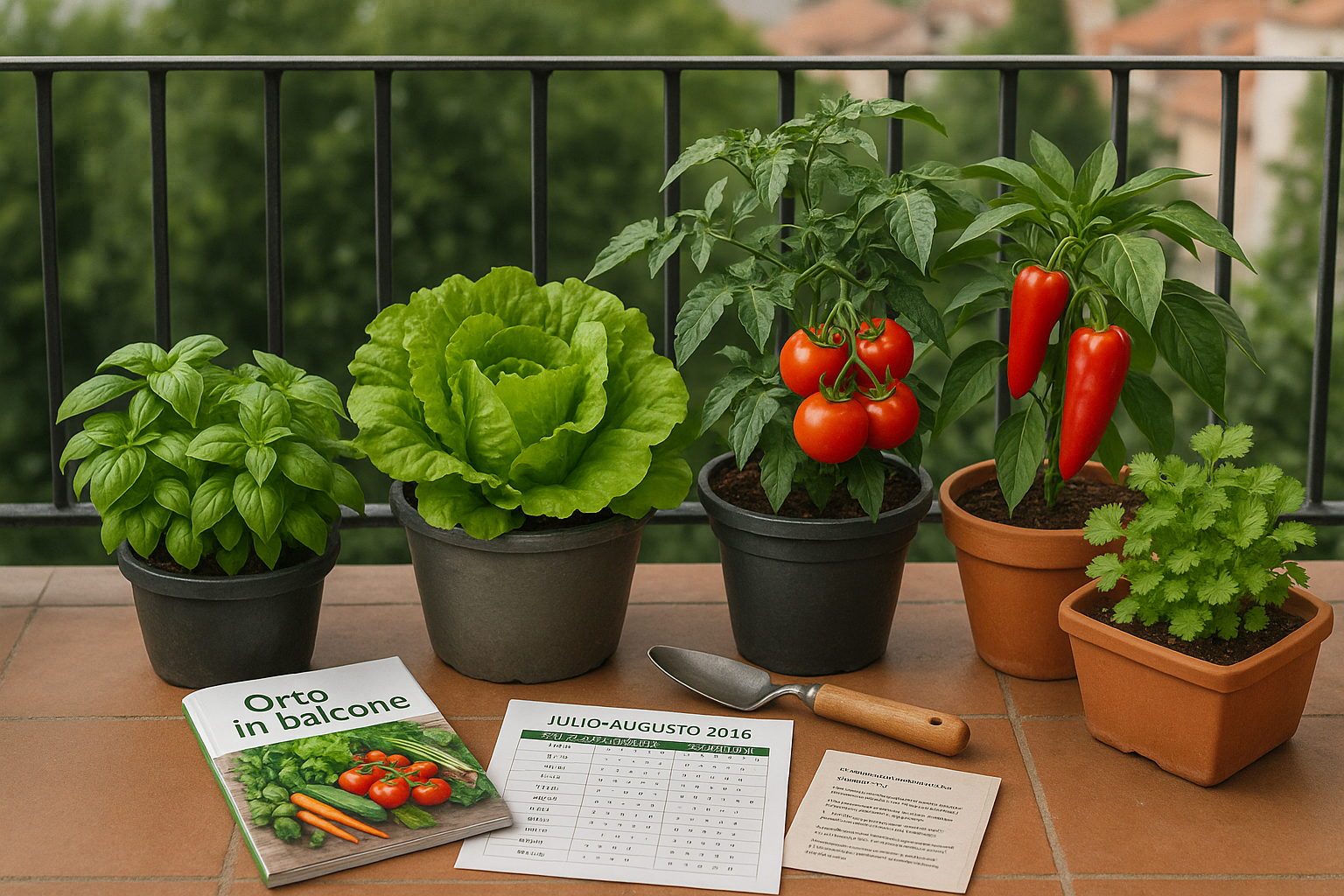 Orto in balcone o giardino: 5 verdure facili da coltivare da subito