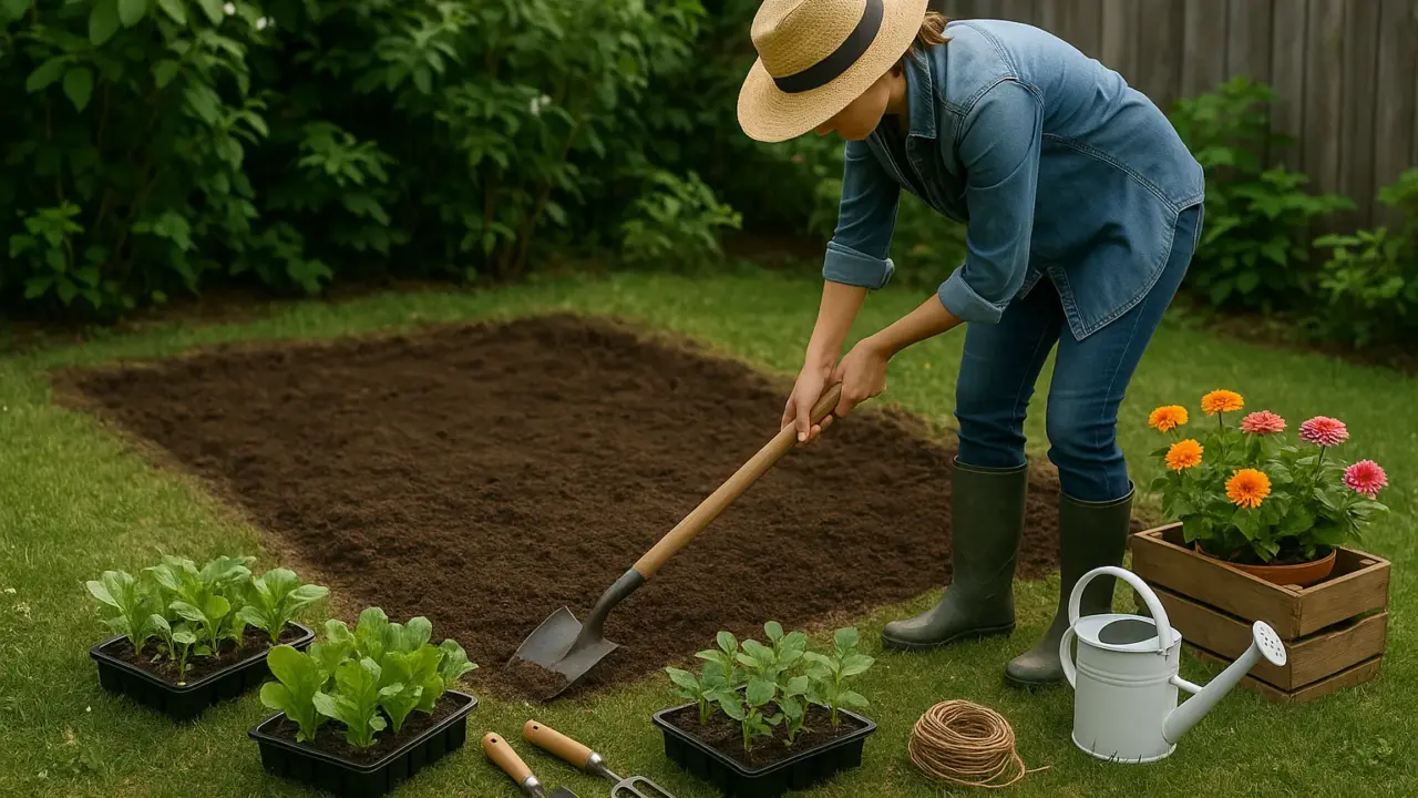 Orto e giardino: come iniziare da zero senza errori comuni
