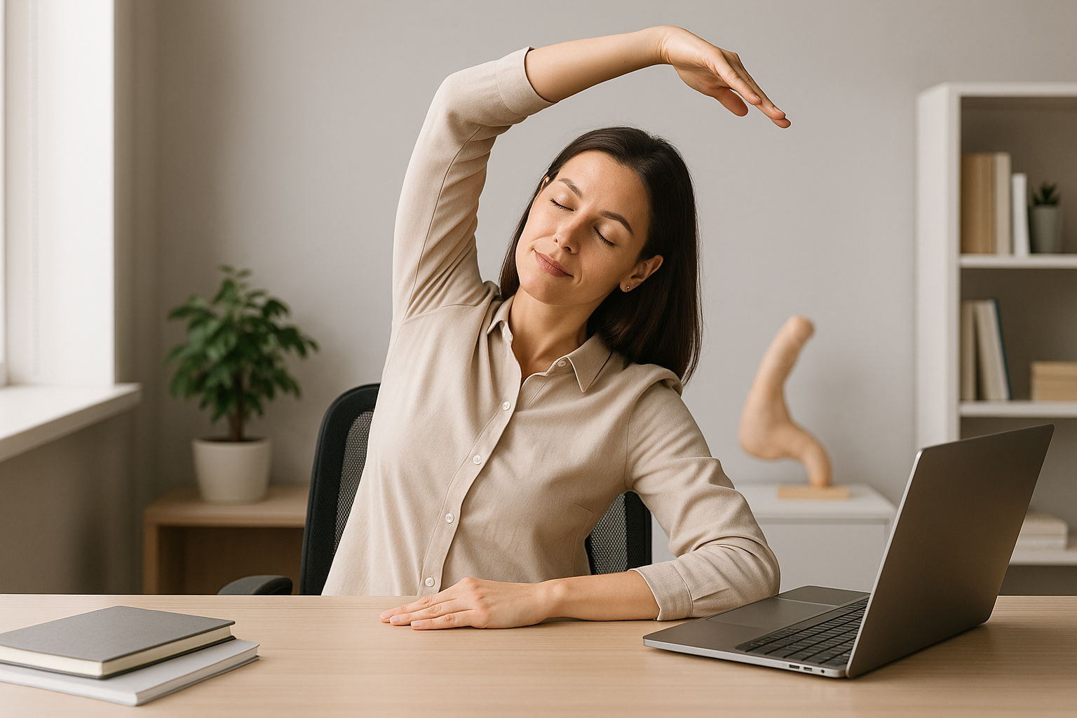 Combattere la sedentarietà da ufficio: 3 esercizi da fare in 3 minuti
