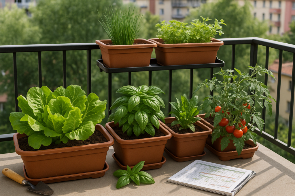 Orto sul balcone o in giardino: iniziare con 5 piante che non muoiono