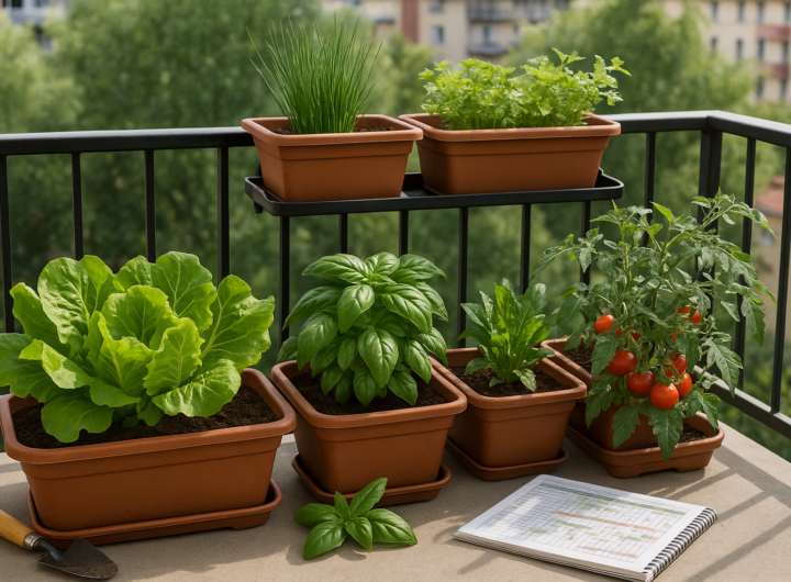Orto sul balcone o in giardino: iniziare con 5 piante che non muoiono