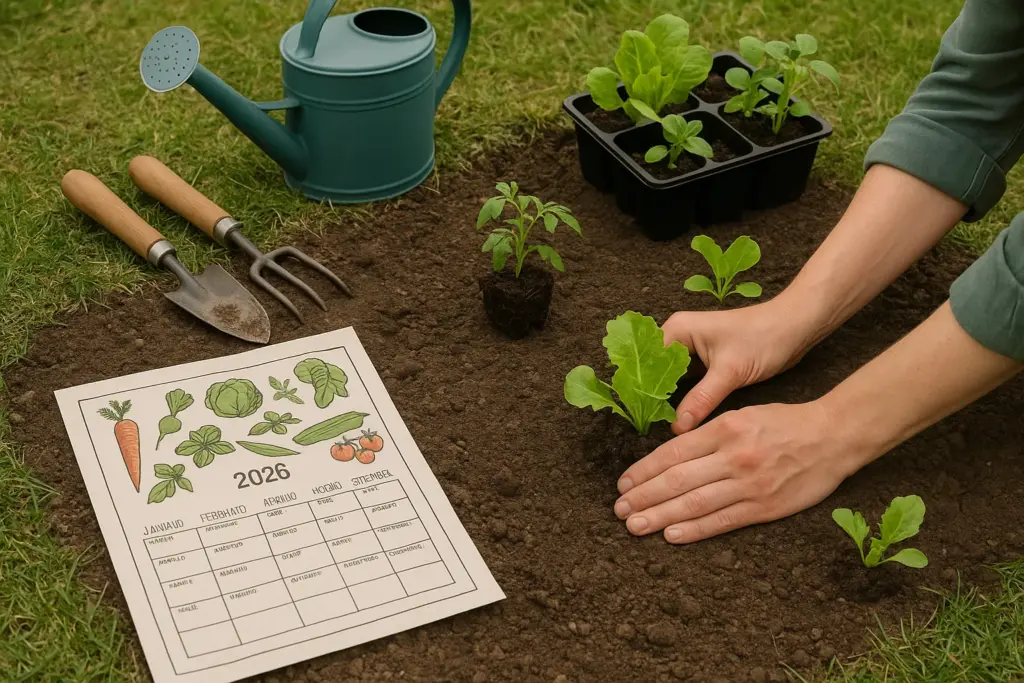 Orto e giardino: come iniziare da zero in 2026 (balcone, terrazzo o terra)
