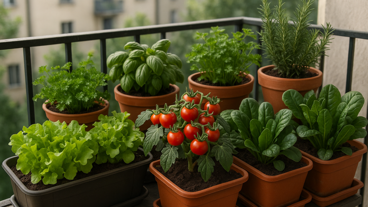 Orto e giardino: come iniziare in balcone (anche senza esperienza)
