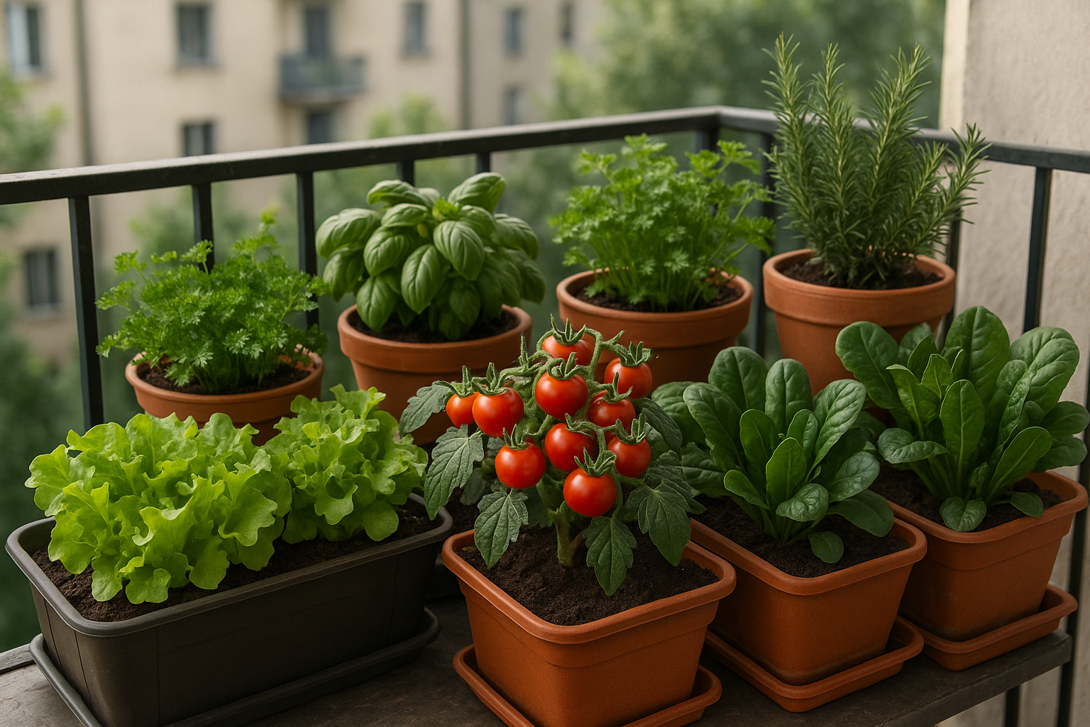 Orto e giardino: come iniziare in balcone (anche senza esperienza)