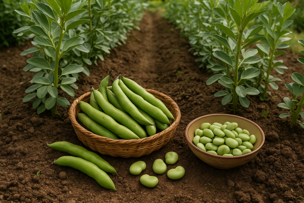 La fava cottora: come coltivarla nell'orto e usarla in cucina