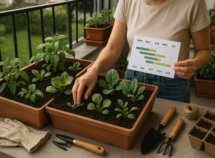 Orto domestico: come iniziare con 5 verdure facili anche senza esperienza