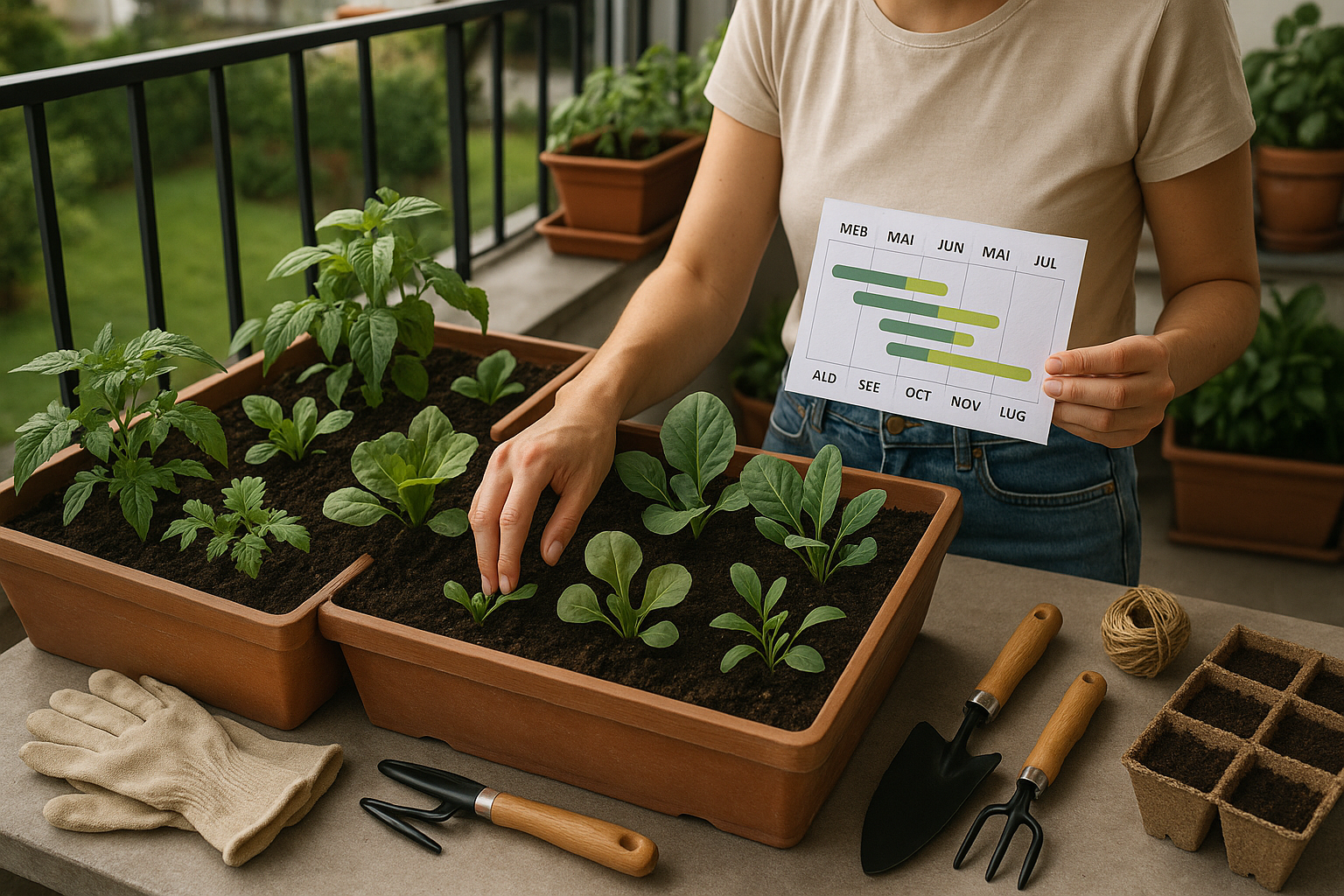 Orto domestico: come iniziare con 5 verdure facili anche senza esperienza