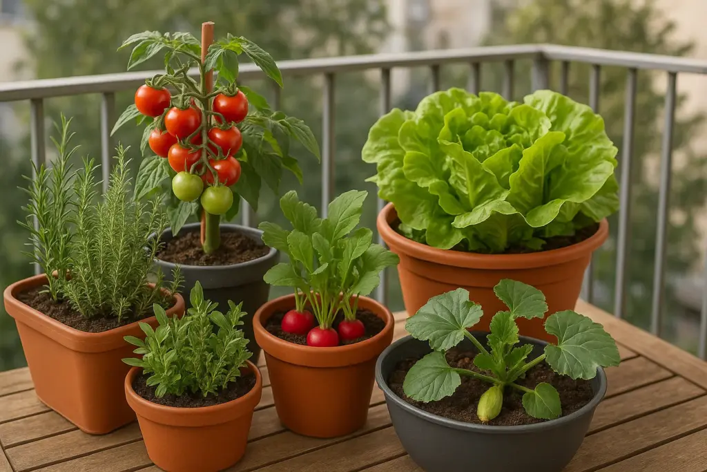 Orto in balcone: 5 verdure che crescono in vaso e raccoglierai in 2 mesi