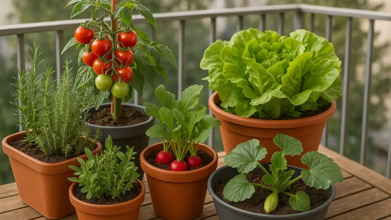 Orto in balcone: 5 verdure che crescono in vaso e raccoglierai in 2 mesi