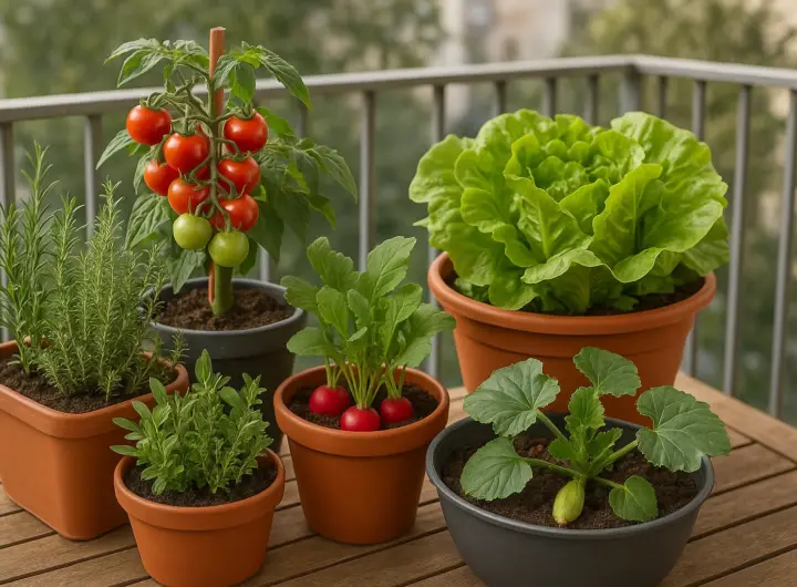 Orto in balcone: 5 verdure che crescono in vaso e raccoglierai in 2 mesi