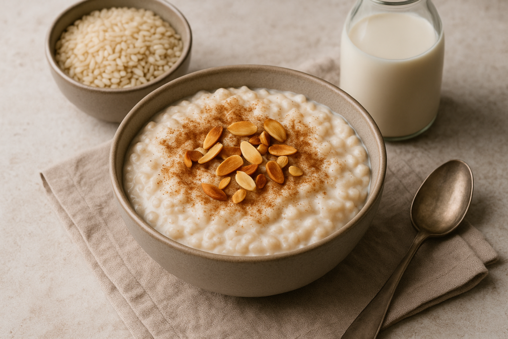 Riso dolce vegano: ricetta semplice che sostituisce il dessert senza sensi di colpa