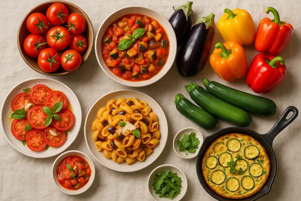 Ricette con verdure di stagione: agosto 2026 e cosa coltivare
