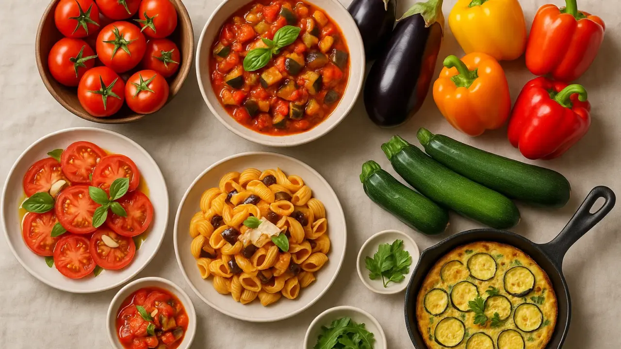 Ricette con verdure di stagione: agosto 2026 e cosa coltivare