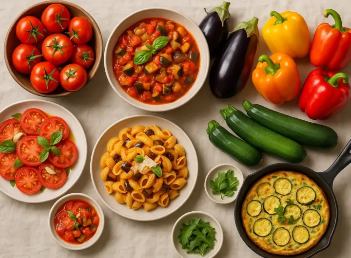 Ricette con verdure di stagione: agosto 2026 e cosa coltivare