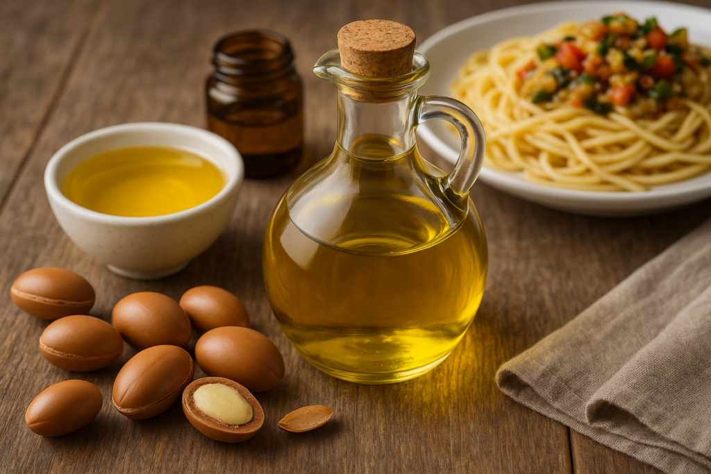 Olio di argan in cucina: come usarlo davvero (e quando conviene)