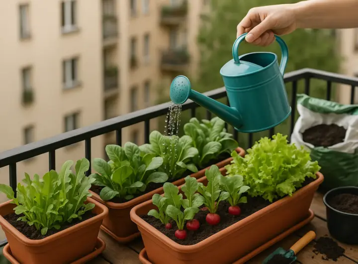 Orto in balcone: 4 verdure che crescono in 60 giorni senza esperienza