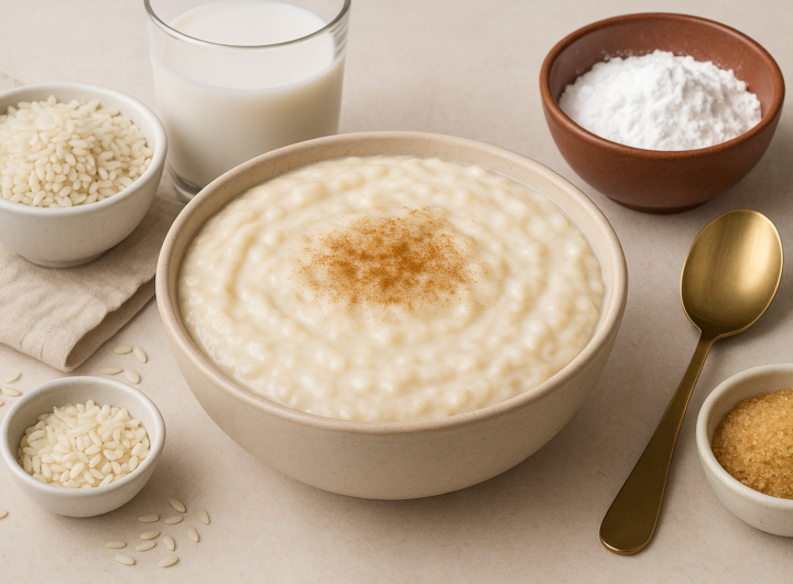 Rice pudding vegano: ricetta facile e nutrienti che funzionano