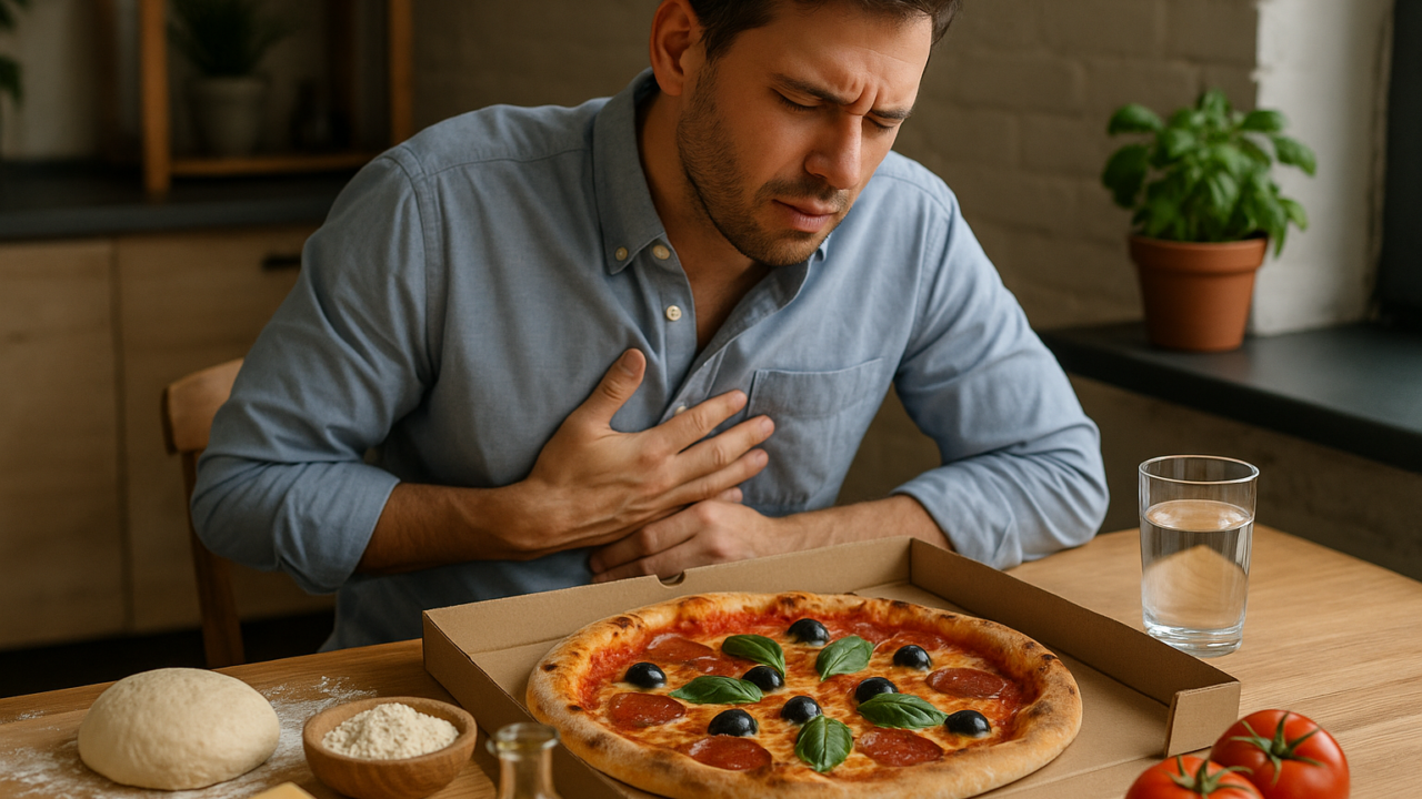 Pizza indigesta e sete: perché succede e come scegliere meglio