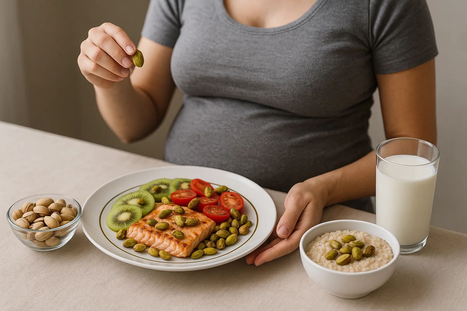 Diabete gestazionale: dieta con pistacchio come alleato pratico